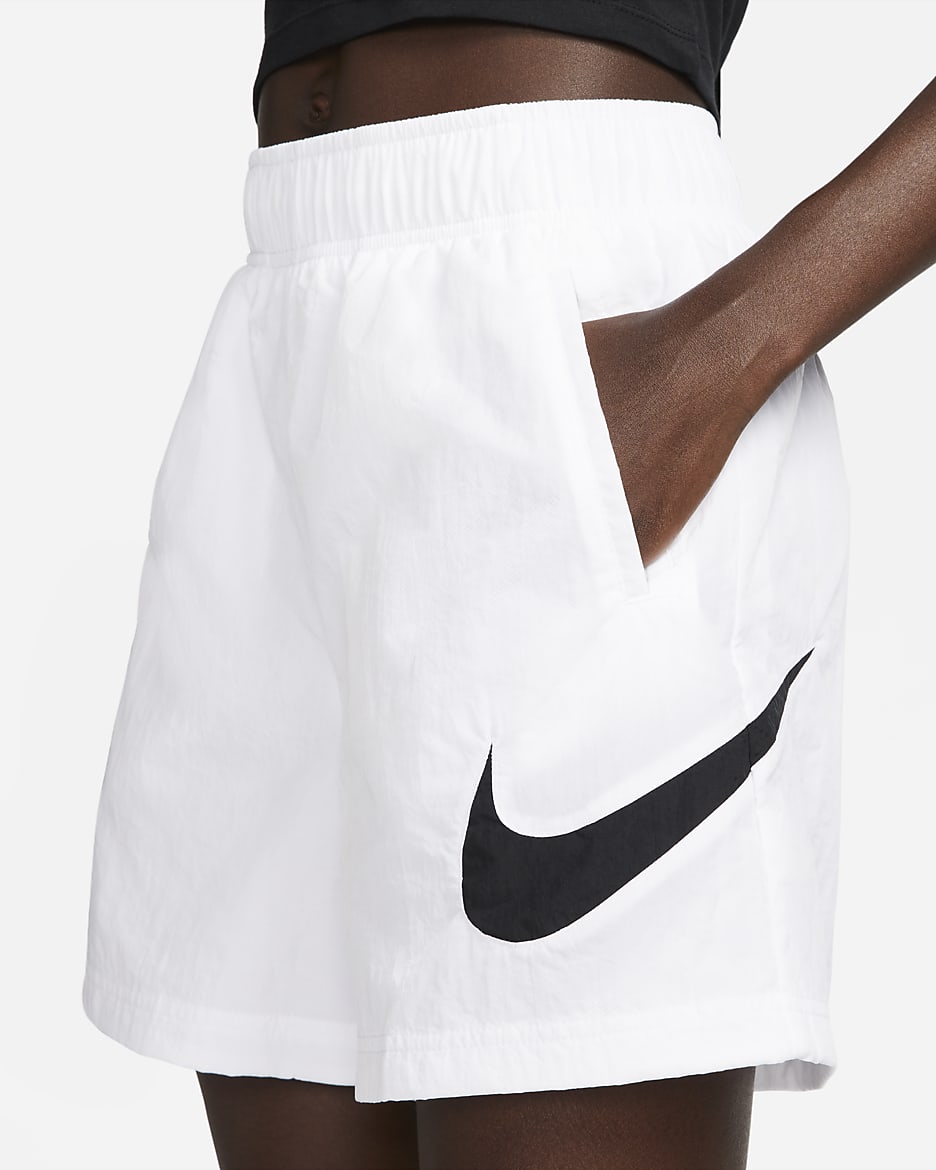 Nike top Loose Fit High Rise Woven Shorts (Large)